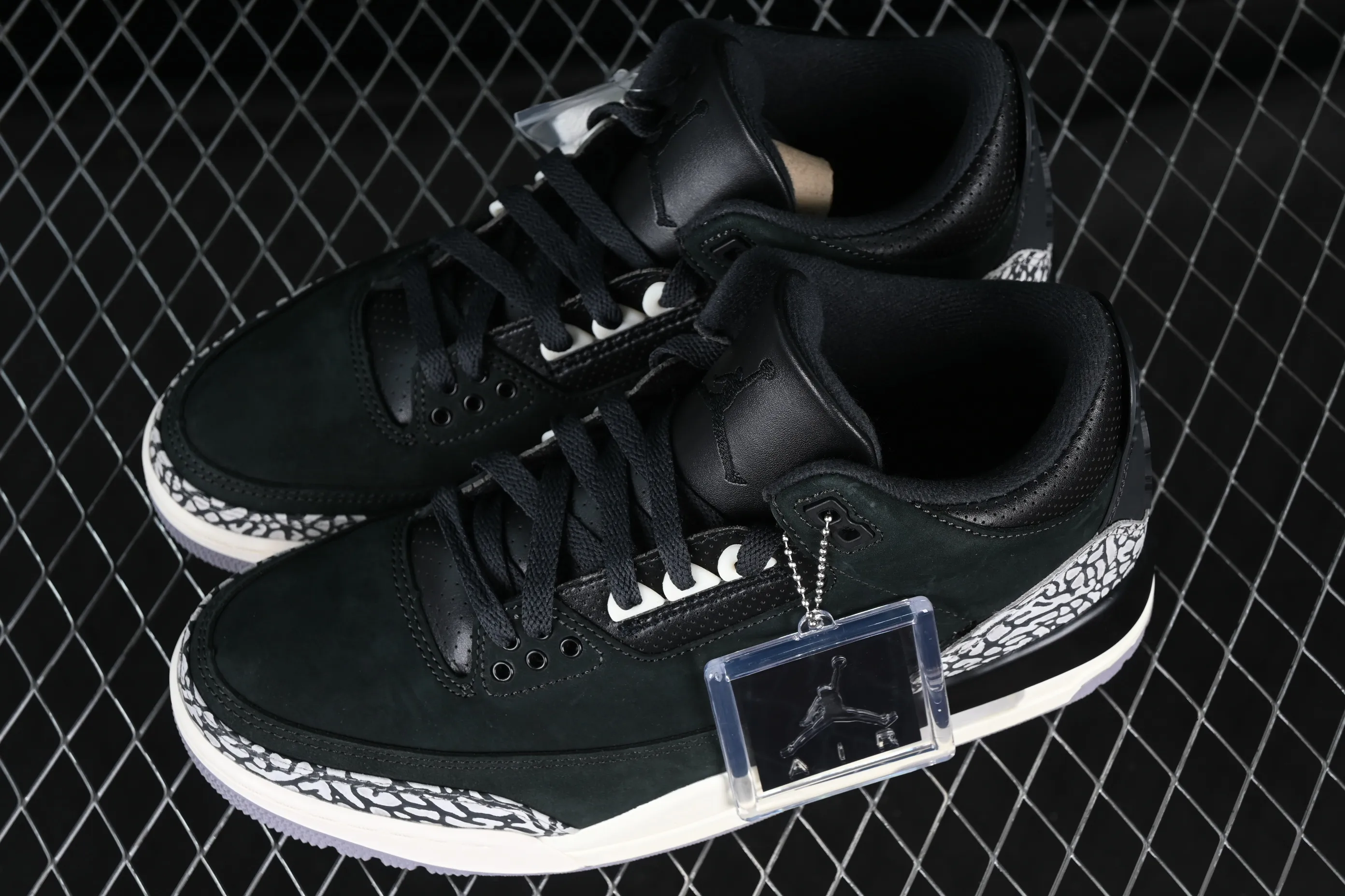 All categories Air Jordan Jordan series basketball shoes Air Jordan 3 foreign trade version Air Jordan 3 Retro "Off Noir" AJ3 Joe 3 old black cement CK9246-001